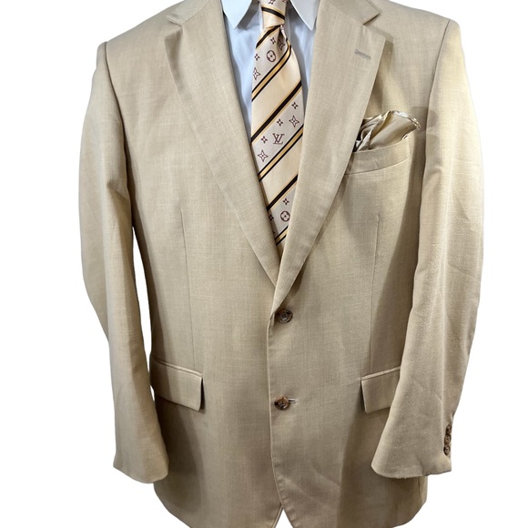 Alan Flusser mens Blazer size 44L a blend of fabrics. - Picture 6 of 13